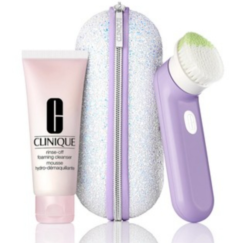 Clinique face wash brush cleansing
